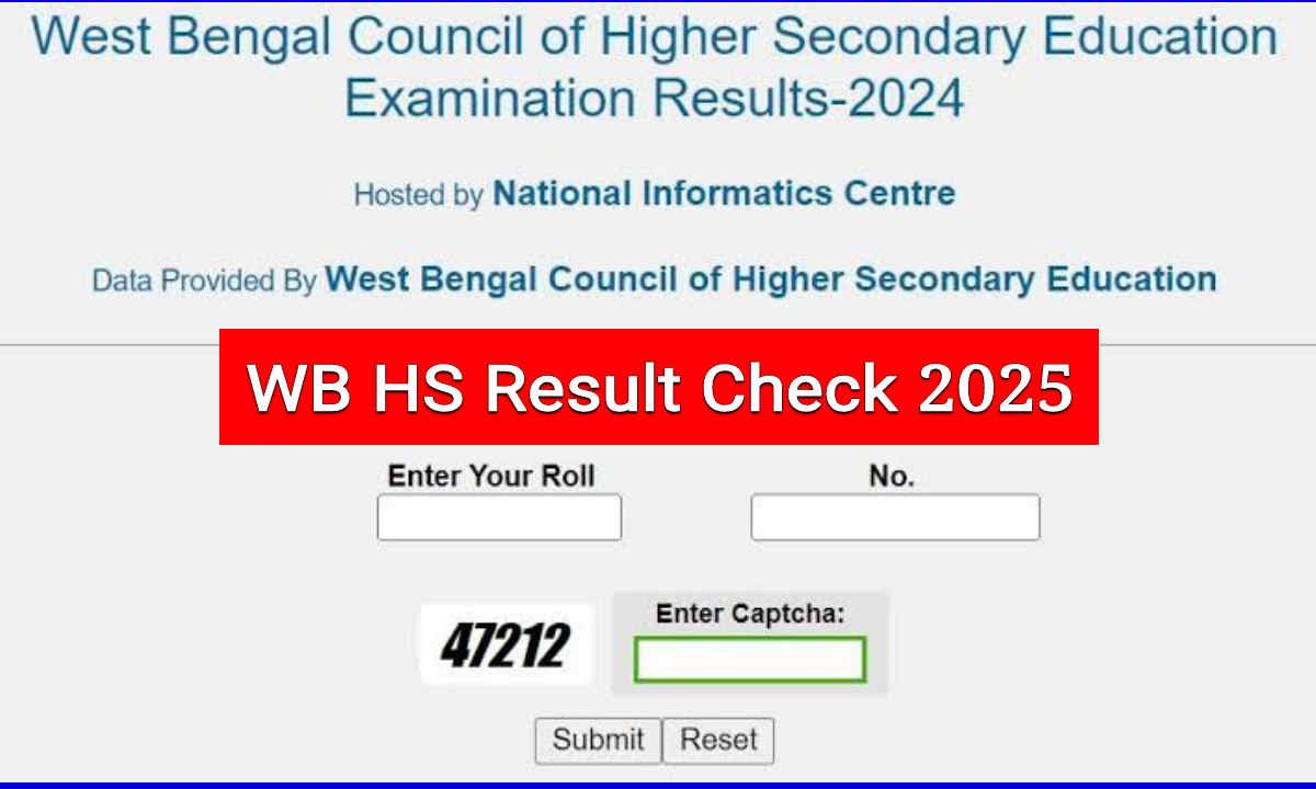 WB HS Result Check 2025