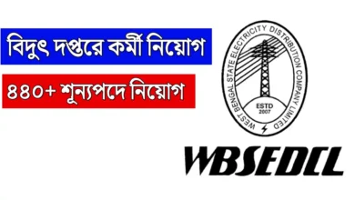 WBSEDCL Recruitment 2025