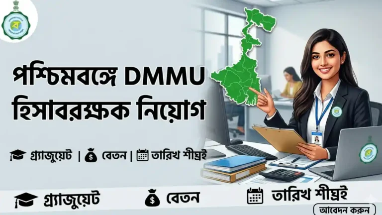 WB DMMU Accountant Job Opportunity 2026