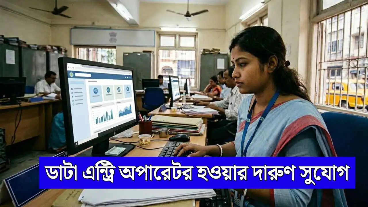 WB Data Entry Operator Interview Notice